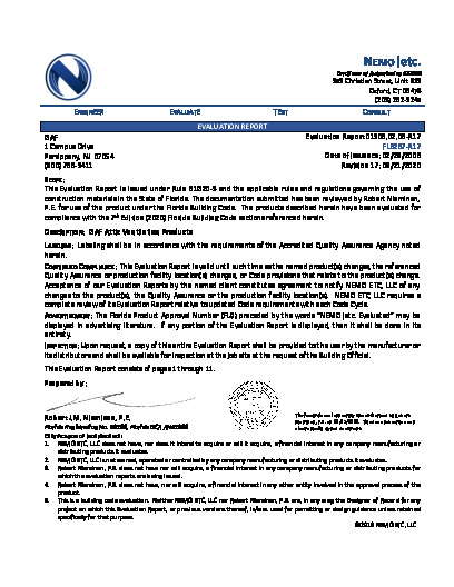 PR Instl Docs FL6267 R17 II 2020 09 21 FINAL GAF VENTILATION FL6267-R17