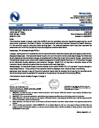 PR Instl Docs FL6276 R8 II 2020 04 06 FINAL ER ICP RTA-1 FL6276-R8