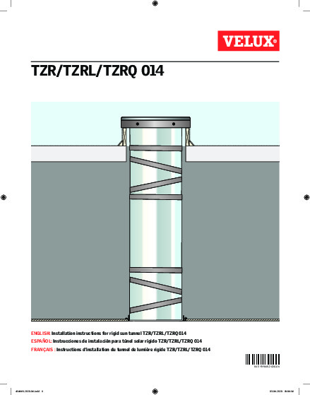 PR INSTL DOCS FL6393 R16 II TZR-TZRL-TZRQ INSTALLATION INSTRUCTIONS