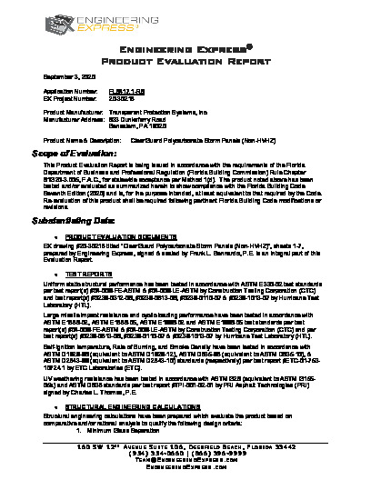 PR TECH DOCS FL6417 R6 AE  EVAL