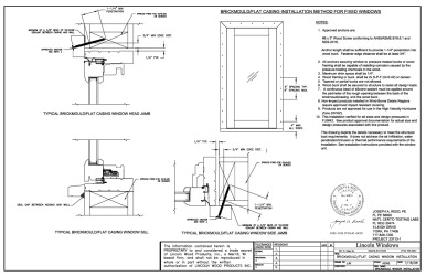 PR Instl Docs FL6642 R36 II FL6642-R34 Fixed Brickmould 2020 FBC