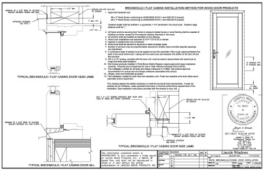 PR INSTL DOCS FL6683 R20 II FL6683 BRICKMOULD PE 01SEP17