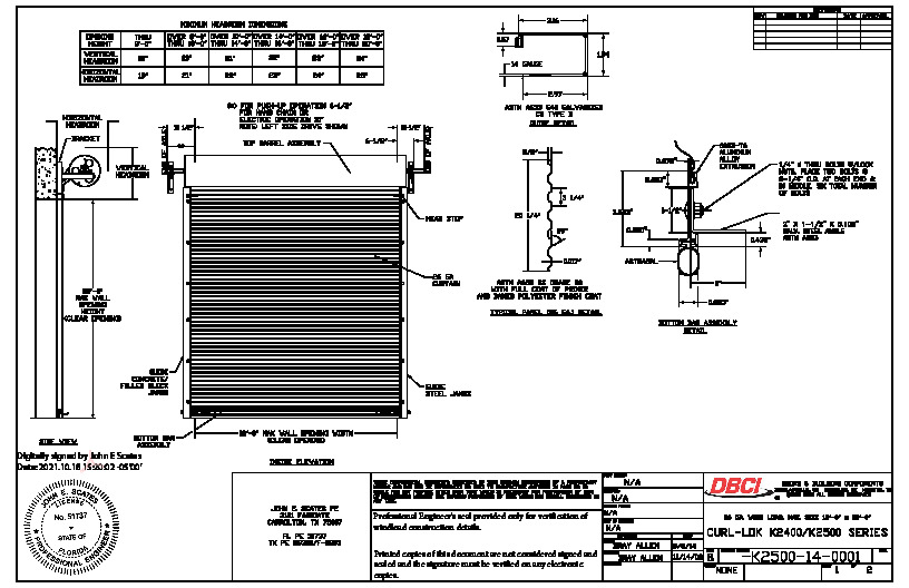 PR Instl Docs FL6964 R8 II SeriesK2500.K2400 B-K2500-14-0001 s