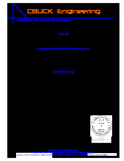 PR TECH DOCS FL7207 R5 AE 05 175SL ALUMSTEELDECK EVALREPORT