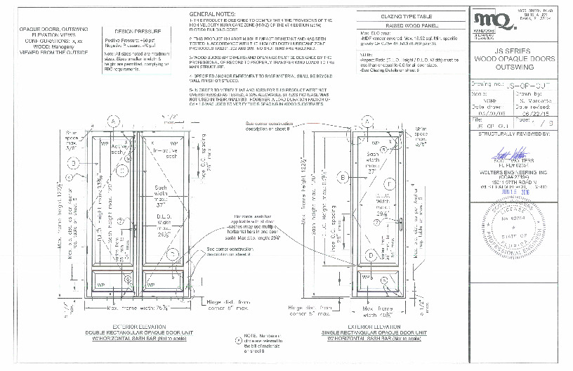 PR INSTL DOCS FL7360 R3 II JSOPOUT DWG