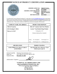 PR CERTIFICATE FL7533 R8 C CAC NI009357.05-R6 - STYLE VIEW - DH