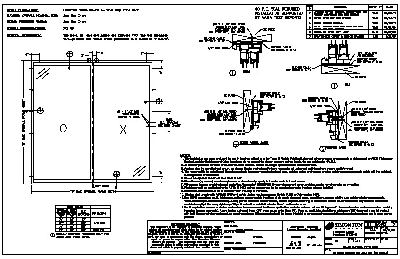 PR INSTL DOCS FL7612 R17 II IN0412 06-05 2P PD 2X
