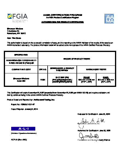 PR CERTIFICATE FL7612 R25 C CAC 06-05 SGD (FIN) (11894) 71.25X79.5 R-PG50