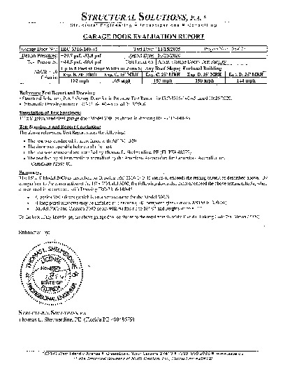 PR TECH DOCS FL7679 R7 AE IRC-3316-140-45 EVALUATION REPORT 7-16 FL
