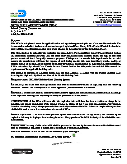 PR INSTL DOCS FL7702 R4 II 17061506