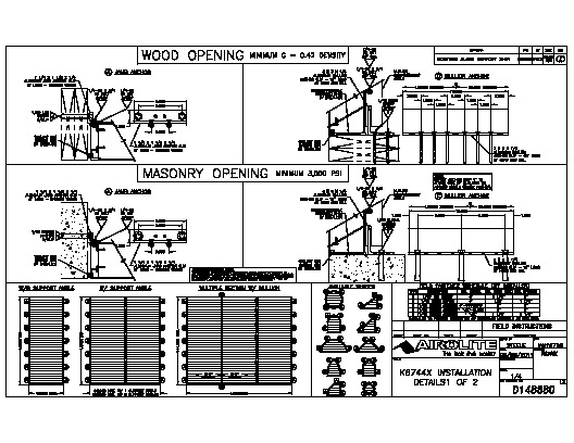 PR Instl Docs FL7708 R9 II K6744X Install Details - Clip Angle Mount