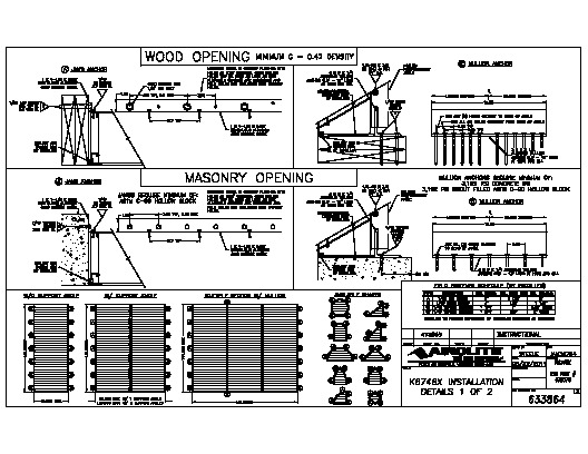 PR INSTL DOCS FL7708 R9 II K6746X INSTALL DETAILS - CONTINUOUS ANGLE MOUNT