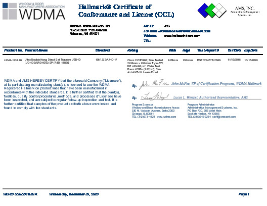 PR CERTIFICATE FL7812 R9 C CAC CCL 18056