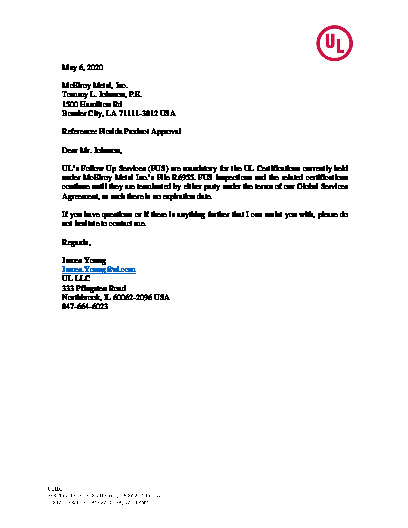 PR CERTIFICATE FL8051 R10 C CAC TJ FLPA 2020-05-06