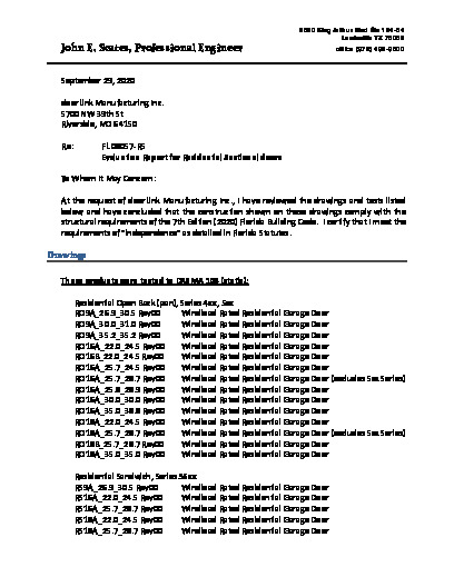 PR TECH DOCS FL8057 R5 AE EVALREPT 8057 S