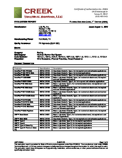 PR Instl Docs FL8077 R6 II USP17002.2 2020 FBC Eval ModBit SBS final