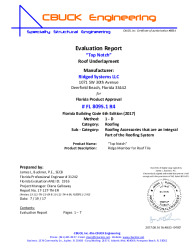 PR Instl Docs FL8095 R4 II 1 TopNotch EVALREPORT R4