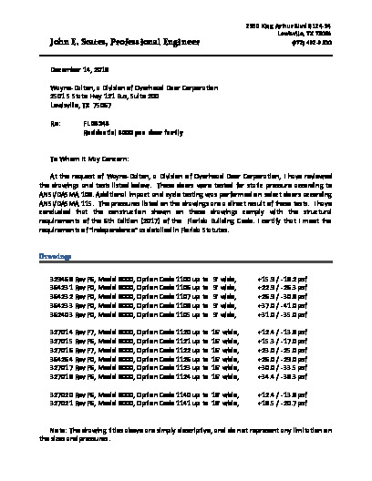 PR TECH DOCS FL8248 R16 AE EVAL REPT 8000 R1 S