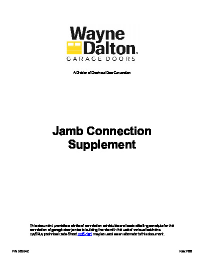 PR Instl Docs FL8248 R16 II 363342-P0 Jamb Connection Supplement s