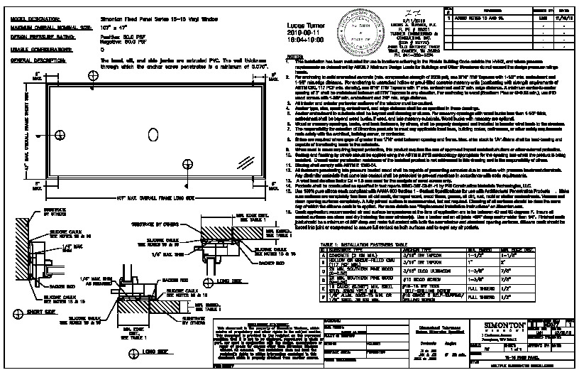 PR INSTL DOCS FL8500 R15 II IN0577-R1 15-15 FIXED PD