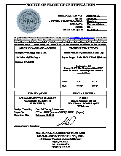 PR CERTIFICATE FL8649 R4 C CAC LMI CERT
