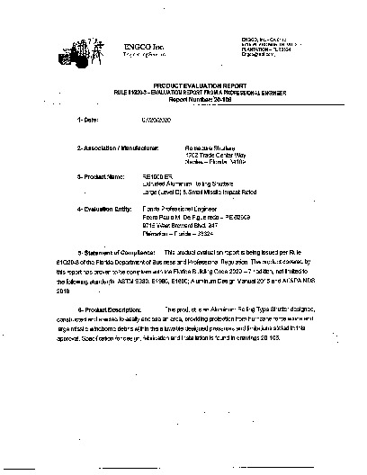 PR TECH DOCS FL8763 R5 AE 20-106 PER