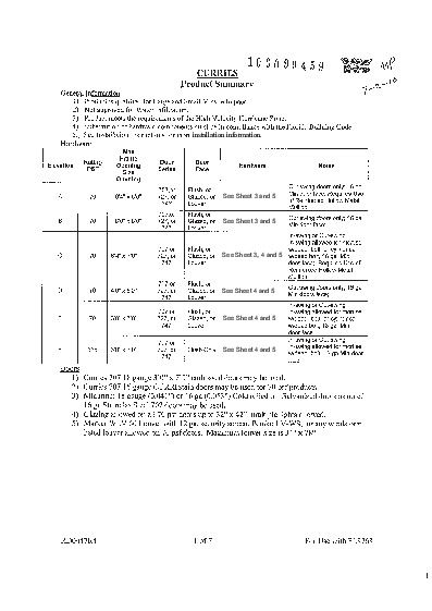 PR INSTL DOCS FL8768 R3 II FL8768 PRODUCT SUMMARY