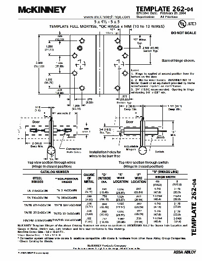PR INSTL DOCS FL9003 R8 II 262TMP