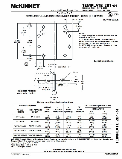 PR INSTL DOCS FL9003 R8 II 281TMP