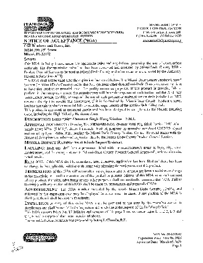 PR CERTIFICATE FL9064 R9 C CAC 20-0213.02
