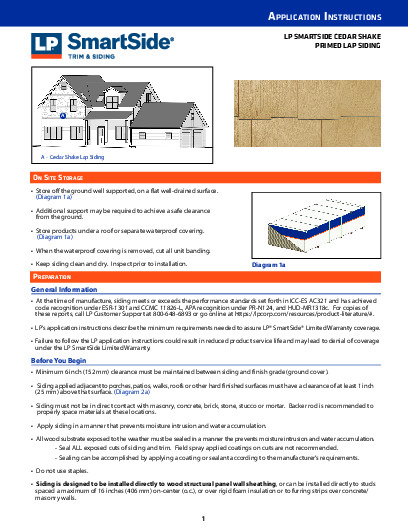 PR Instl Docs FL9190 R9 II Cedar Shake Lap Siding Fastener Table MASTER 7-20