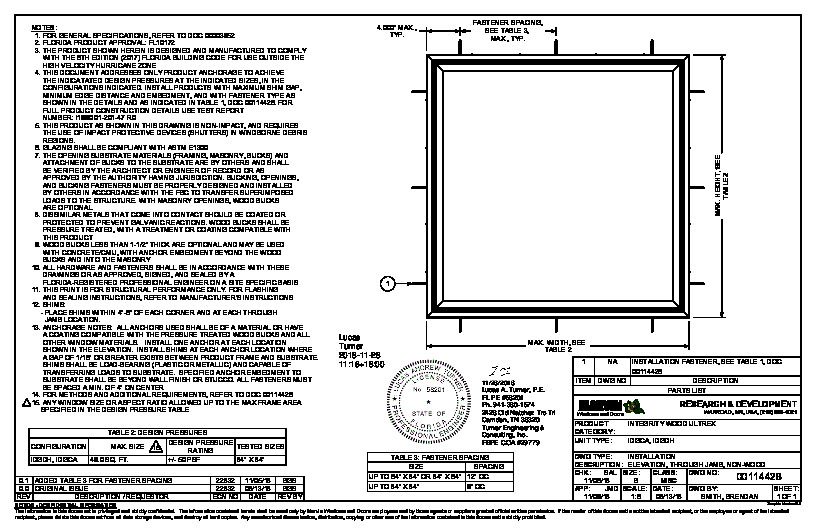PR INSTL DOCS FL10172 R9 II 00114428 - IDG ELEVATION