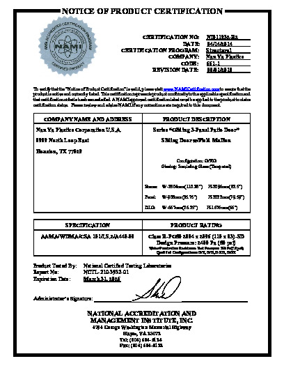 PR CERTIFICATE FL10181 R12 C CAC NI011932-R2