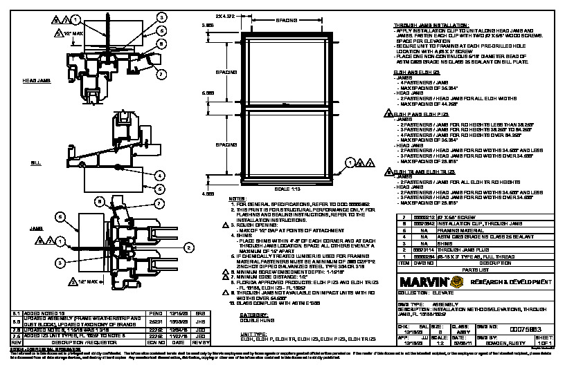 PR INSTL DOCS FL10257 R7 II 00075863 ELDH IZ3 FL10188 10257 TJ