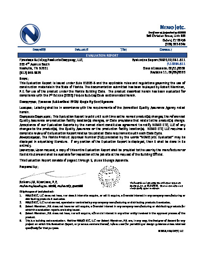 PR TECH DOCS FL10284 R11 AE 2020 09 23 FINAL2 ER FIRESTONE EPDM FL10284-R11
