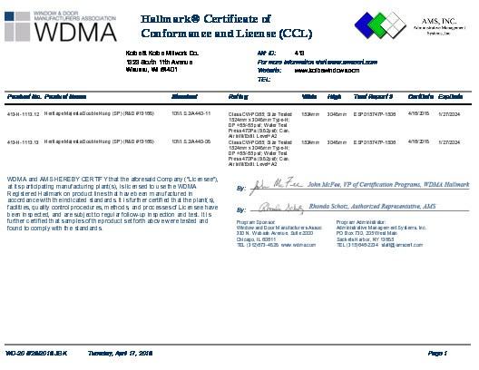 PR CERTIFICATE FL10398 R7 C CAC CCL 13168