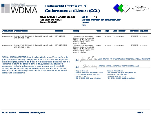PR CERTIFICATE FL10562 R4 C CAC CCL 11188