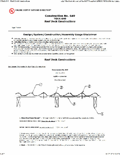 PR Instl Docs FL10680 R11 II Construction No 649 MultiCor