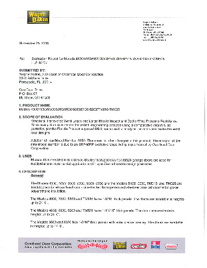 PR TECH DOCS FL10737 R10 AE WD 8300 FBC EVAL 112519