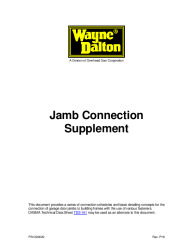 PR Instl Docs FL10819 R9 II WDJambSupplementP16 s