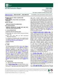PR Instl Docs FL10860 R5 II ESR-2604