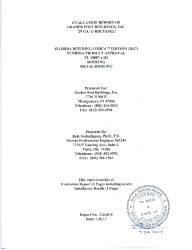 PR TECH DOCS FL10887 R3 AE EVALUATIONREPORTC2165 5