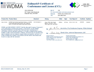 PR CERTIFICATE FL10967 R17 C CAC CCL 130-H-733.05