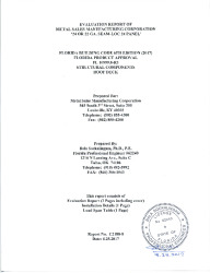 PR Instl Docs FL10999 R3 II EvaluationReportC2180 8