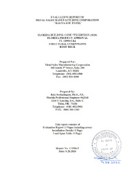 PR TECH DOCS FL10999 R4 AE EVALUATIONREPORTC2394 5
