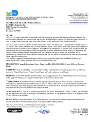 PR Instl Docs FL11066 R3 II 02 NOA 18-0807.19 Foam Roof Recover