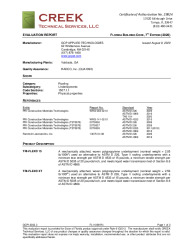 PR Instl Docs FL11098 R4 II GCP12003.3 2020 FBC Eval Tri-Flex Underlayments final