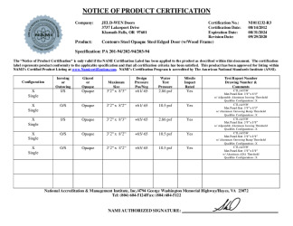 PR CERTIFICATE FL11136 R12 C CAC NI011232-R3