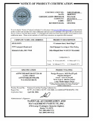 PR CERTIFICATE FL11136 R13 C CAC NI011574.03-R6