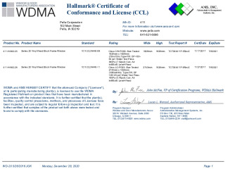PR CERTIFICATE FL11150 R9 C CAC CCL -411-H-842.24-25